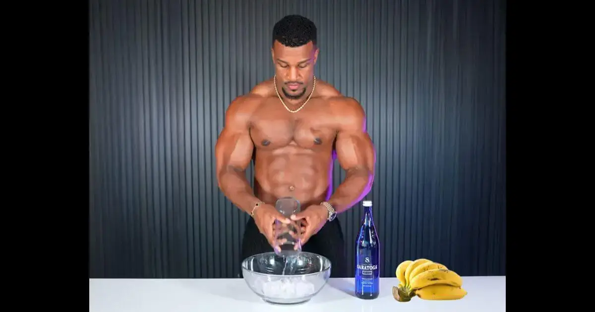 saratoga water and bananas